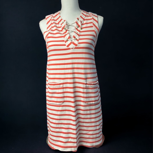 Kate Spade Dresses & Skirts - Kate Spade New York Lace-Up Shift Sleeveless Dress Size S